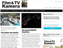 Tablet Screenshot of kameramann.de